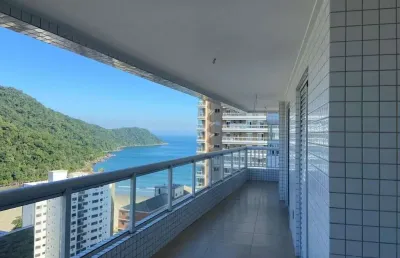 Apartamento alto padrão à venda no canto do forte em praia grannde - sp.