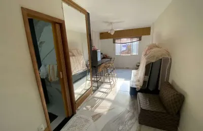 Kitnet com 1 dormitório, 23 m² - venda por r$ 180.000,00 ou aluguel por r$ 1.300,02/mês - vila assunção - praia grande/sp