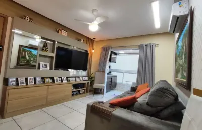 Apartamento com 2 dormitórios à venda, 75 m² por r$ 500.000,00 - canto do forte - praia grande/sp
