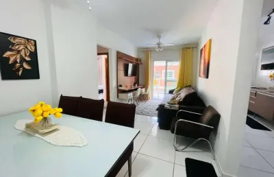 Apartamento com 2 dormitórios para alugar, 88 m² - tupi - praia grande/sp