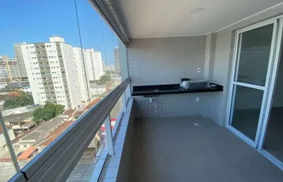 Apartamento com 1 dormitório à venda, 57 m² por r$ 369.000,00 - vila guilhermina - praia grande/sp