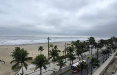 Kitnet com 1 dormitório à venda, 32 m² por r$ 220.000,00 - aviação - praia grande/sp