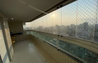 Apartamento com 3 dormitórios à venda, 116 m² por r$ 900.000,00 - vila guilhermina - praia grande/sp