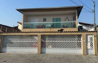 Sobrado com 2 dormitórios à venda, 51 m² por r$ 320.000,00 - tupi - praia grande/sp