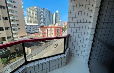 Apartamento com 2 dormitórios para alugar, 84 m² por r$ 3.300,02/mês - vila guilhermina - praia grande/sp