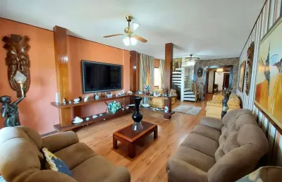 Apartamento duplex com 4 dormitórios à venda, 320 m² por r$ 1.750.000,00 - canto do forte - praia grande/sp