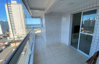 Apartamento com 2 dormitórios à venda, 65 m² por r$ 450.000,00 - mirim - praia grande/sp