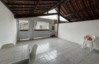 Casa com 2 dormitórios à venda, 82 m² por r$ 360.000,00 - mirim - praia grande/sp