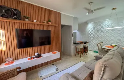 Casa com 1 dormitório à venda, 45 m² por r$ 285.000,00 - aviação - praia grande/sp