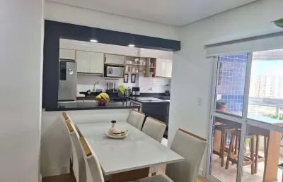 Apartamento com 3 dormitórios à venda, 90 m² por r$ 805.000,00 - aviação - praia grande/sp