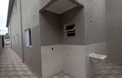 Casa em condomínio fechado com 2 quartos à venda na Rua Artur Marques dos Santos, 113, Balneário Pires, Praia Grande