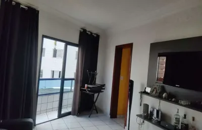 Apartamento com 1 dormitório à venda, 49 m² por r$ 260.000,00 - vilamar - praia grande/sp