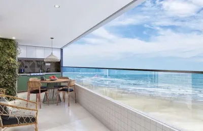 Apartamento com 1 dormitório à venda, 47 m² por r$ 425.000,00 - solemar - praia grande/sp