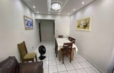 Apartamento com 2 dormitórios à venda, 85 m² -  aviação - praia grande/sp