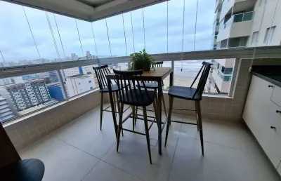 Apartamento com 2 dormitórios à venda, 80 m² por r$ 790.000,00 - mirim - praia grande/sp
