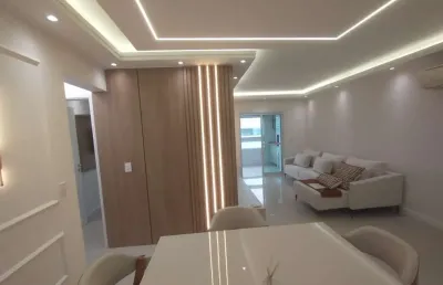 Apartamento com 3 dormitórios à venda, 100 m² por r$ 950.000,00 - vila guilhermina - praia grande/sp