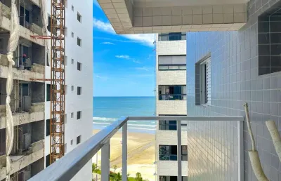 Apartamento com 1 dormitório à venda, 50 m² por r$ 339.000,00 - caiçara - praia grande/sp