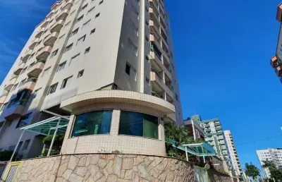 Apartamento com 1 dormitório à venda, 47 m² - tupi - praia grande/sp