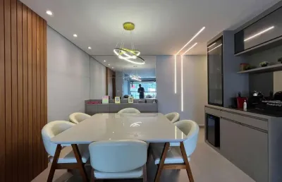 Apartamento com 3 dormitórios à venda, 118 m² por r$ 1.775.000,00 - canto do forte - praia grande/sp