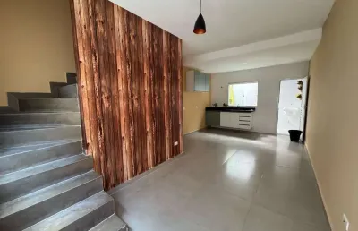 Casa em condomínio fechado com 2 quartos à venda na Avenida Professor Daijiro Matsuda, 217, Balneário Maracanã, Praia Grande