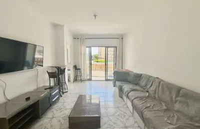 Apartamento com 2 dormitórios, 80 m² - venda por r$ 330.000,00 ou aluguel por r$ 3.615,55/mês - vila guilhermina - praia grande/sp