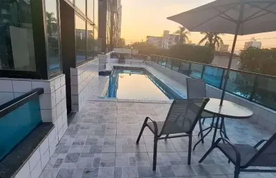 Apartamento com 2  quartos 1 suíte  à venda, 80 m² - praia grande/sp