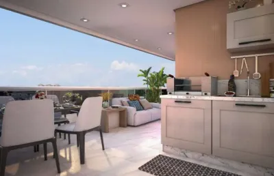 Apartamento com 2 quartos à venda na Rua Líbero Badaró, 299, Vila Assunção, Praia Grande
