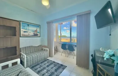 Kitnet com 1 dormitório à venda, 36 m² por r$ 260.000,00 - vila guilhermina - praia grande/sp