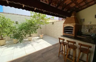 Sobrado à venda, 154 m² por r$ 750.000,00 - tupi - praia grande/sp