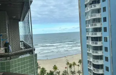 Cobertura com 3 dormitórios à venda, 139 m² - tupi - praia grande/sp