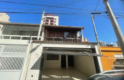 Sobrado com 3 dormitórios à venda, 179 m²  - vila guilhermina - praia grande/sp