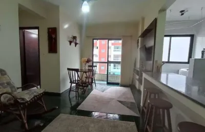 Apartamento com 1 dormitório para alugar, 66 m² por r$ 2.500,01/mês - vila guilhermina - praia grande/sp