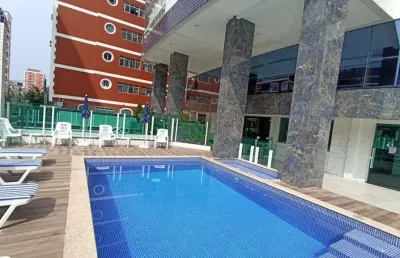 Apartamento com 2 dormitórios à venda, 70 m²  - tupi - praia grande/sp
