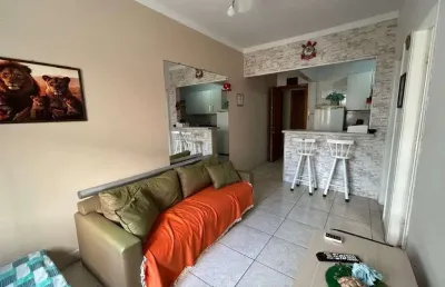 Apartamento com 1 dormitório para alugar, 48 m² por r$ 1.800,01/mês - vila guilhermina - praia grande/sp
