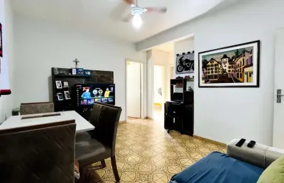 Apartamento com 2 dormitórios à venda, 58 m² - boqueirão - praia grande/sp