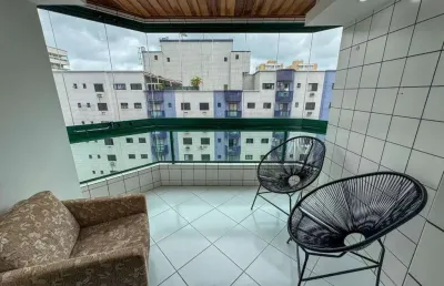 Apartamento com 2 quartos para alugar na Avenida Rio Branco, 449, Canto do Forte, Praia Grande