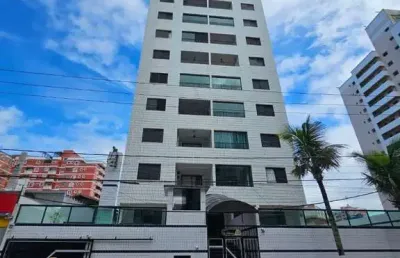 Apartamento com 1 dormitório à venda, 53 m² - tupi - praia grande/sp