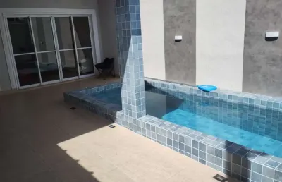 Casa com 2 dormitórios à venda, 108 m² - maracanã - praia grande/sp