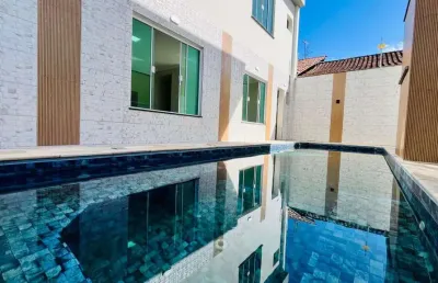 Sobrado com 4 dormitórios à venda, 180 m² por r$ 1.500.000,00 - mirim - praia grande/sp