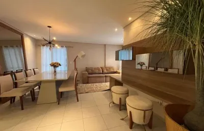 Apartamento com 3 dormitórios para alugar, 122 m² por r$ 6.200,02/mês - vila guilhermina - praia grande/sp