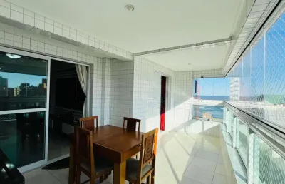 Apartamento com 3 dormitórios à venda, 121 m² por r$ 955.000,00 - aviação - praia grande/sp