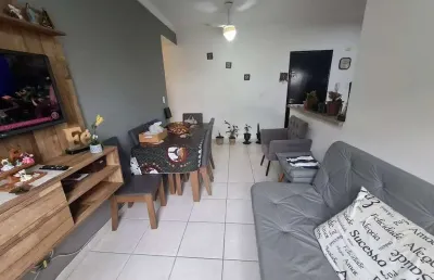 Apartamento com 2 dormitórios à venda no maracanã em praia grande/sp