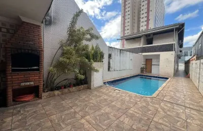 Sobrado com 3 dormitórios à venda, 171 m² por r$ 875.000,00 - vila tupi - praia grande/sp