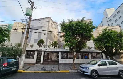 Kitnet à venda, 60 m² por r$ 270.000,00 - boqueirão - praia grande/sp