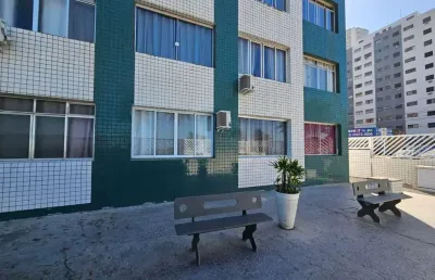 Kitnet com 1 dormitório à venda, 34 m² por r$ 210.000,00 - tupi - praia grande/sp