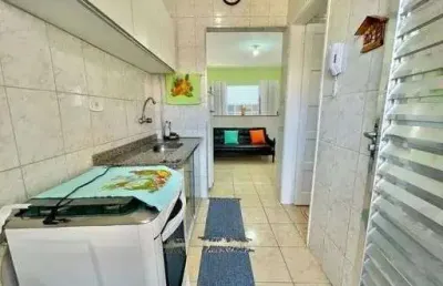 Kitnet com 1 dormitório à venda, 25 m² por r$ 200.000,00 - boqueirão - praia grande/sp