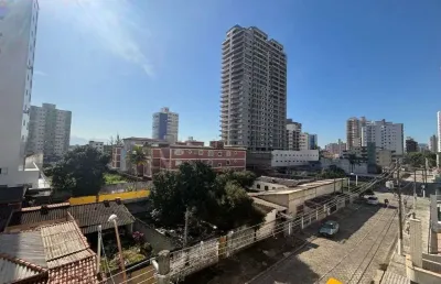 Apartamento com 1 dormitório à venda, 52 m² por r$ 205.000,00 - aviação - praia grande/sp