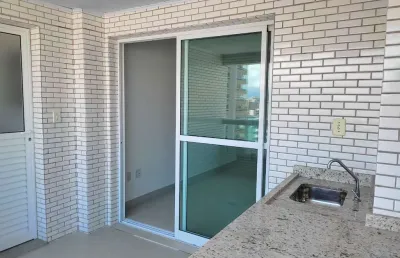 Apartamento com 3 quartos para alugar na Rua Campinas, 335, Boqueirão, Praia Grande