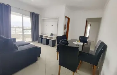 Apartamento com 3 quartos para alugar na Rua Espírito Santo, 391, Canto do Forte, Praia Grande