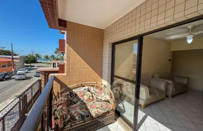 Apartamento com 2 quartos para alugar na Rua Marquês de Monte Alegre, 51, Jardim Imperador, Praia Grande